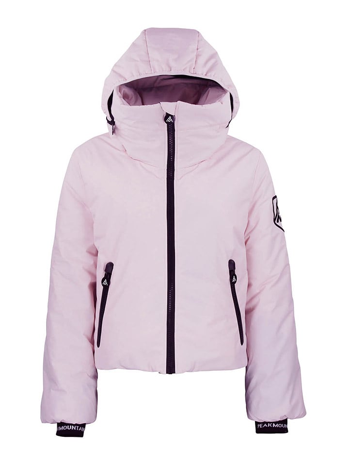 Peak Mountain Kurtka narciarska "Ally" w kolorze jasnoróżowym rozmiar: XL