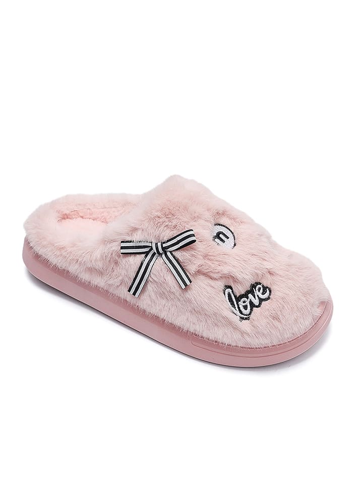 Confly Kapcie w kolorze jasnoróżowym rozmiar: 40/41