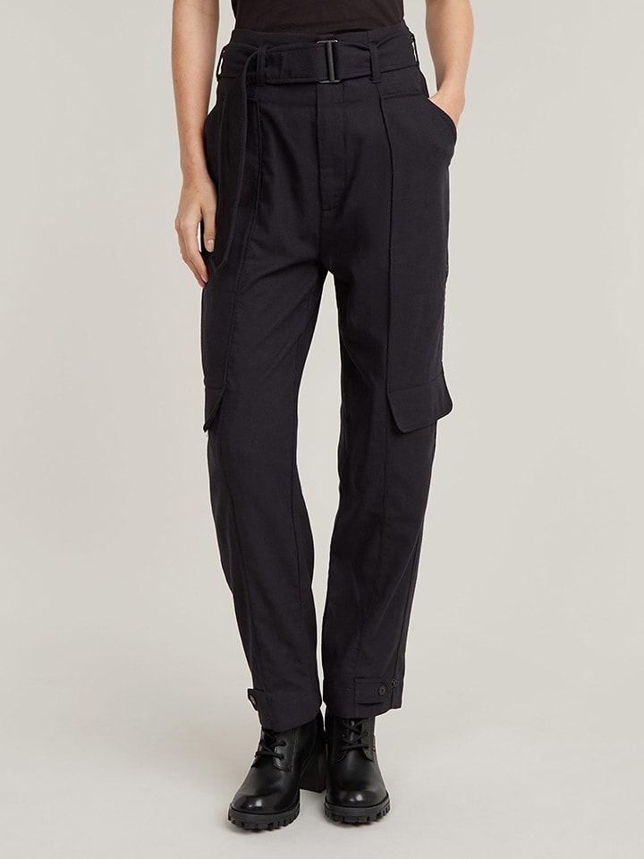 G-Star Bojówki w kolorze czarnym rozmiar: W28