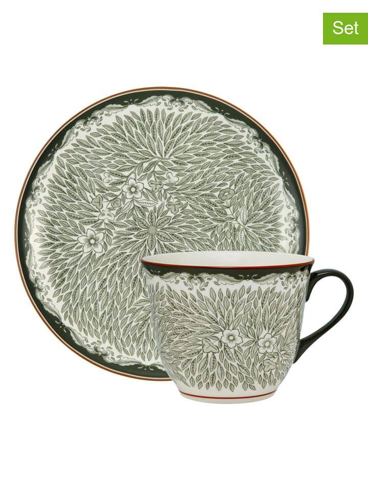 Moomin 2-częściowy zestaw "Ostindia Floris" w kolorze zielonym rozmiar: onesize