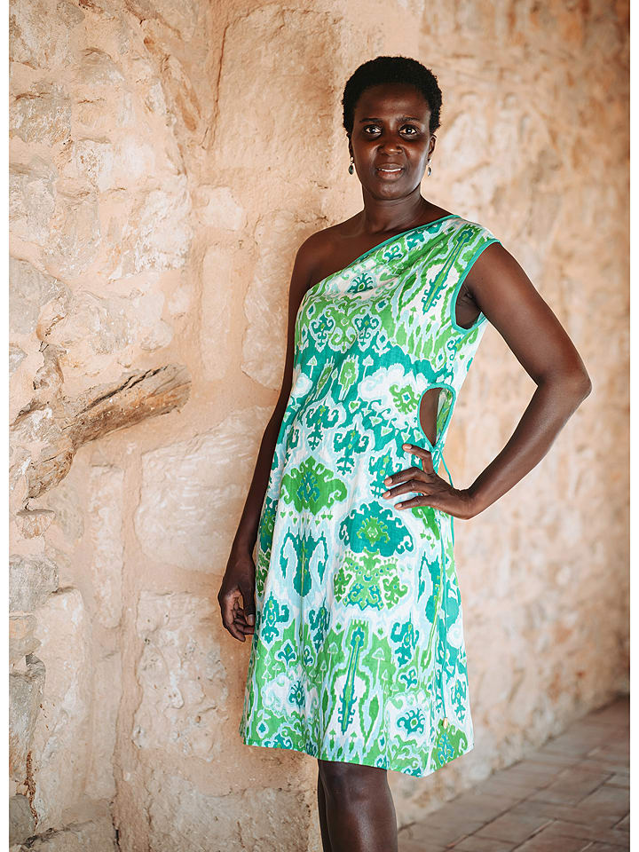 Isla Bonita by SIGRIS Sukienka w kolorze zielonym rozmiar: M