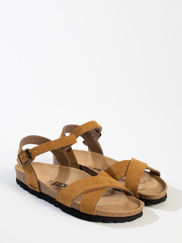 BACKSUN Sandały w kolorze karmelowym rozmiar: 41