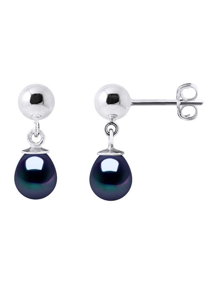 Pearl Addict Srebrne kolczyki-wkrętki z perłami rozmiar: onesize