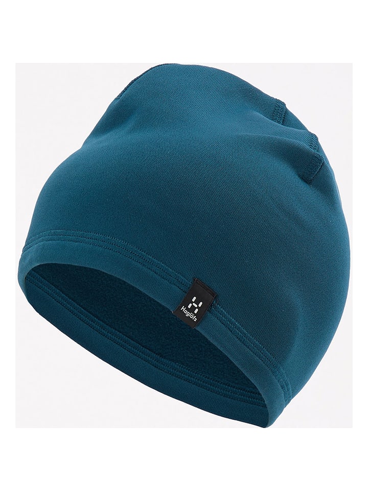 Haglöfs Czapka beanie "Betula" w kolorze morskim rozmiar: M/L