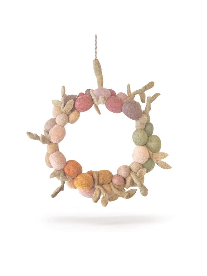 FILZLIG Wieniec wielkanocny w różnych kolorach - Ø 26 cm rozmiar: onesize