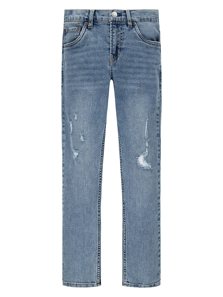 Levi's Kids Dżinsy - Slim fit - w kolorze niebieskim rozmiar: 140