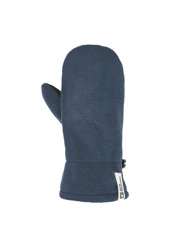 Jack Wolfskin Rękawiczki "Fleece" w kolorze granatowym rozmiar: 128