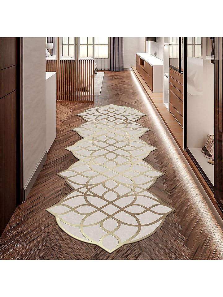 CARPET DIEM Dywan w kolorze złoto-beżowym rozmiar: 80x250 cm