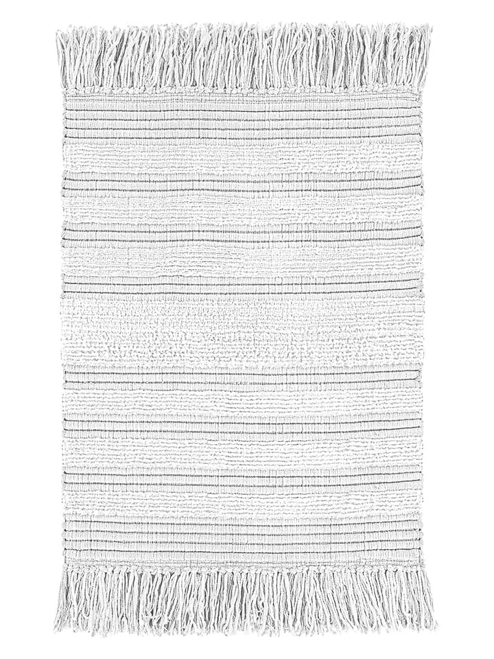 Heckett Lane Dywanik łazienkowy "Nukus" w kolorze białym rozmiar: 60x100 cm