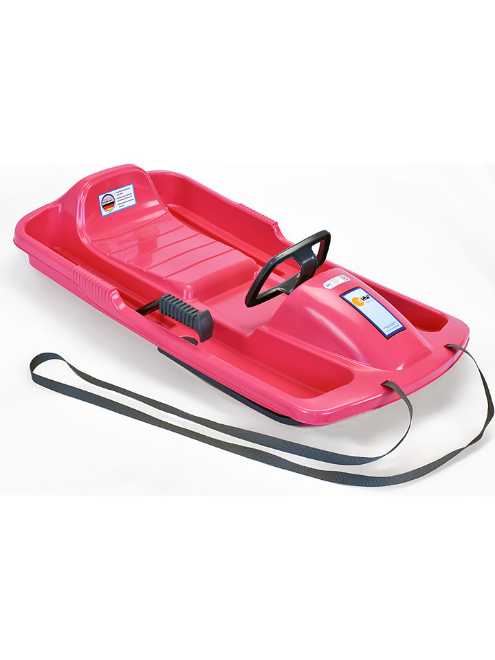 KHW Sanki "Snow Fox" w kolorze różowym - 6+ rozmiar: onesize