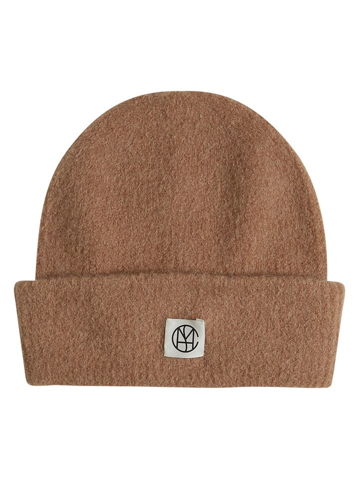 MOSS COPENHAGEN Czapka "Hope" w kolorze karmelowym rozmiar: onesize