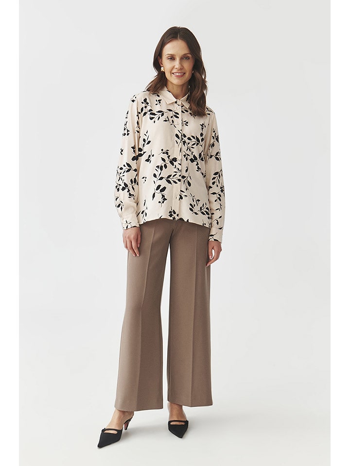 TATUUM Bluzka w kolorze kremowo-czarnym rozmiar: 44