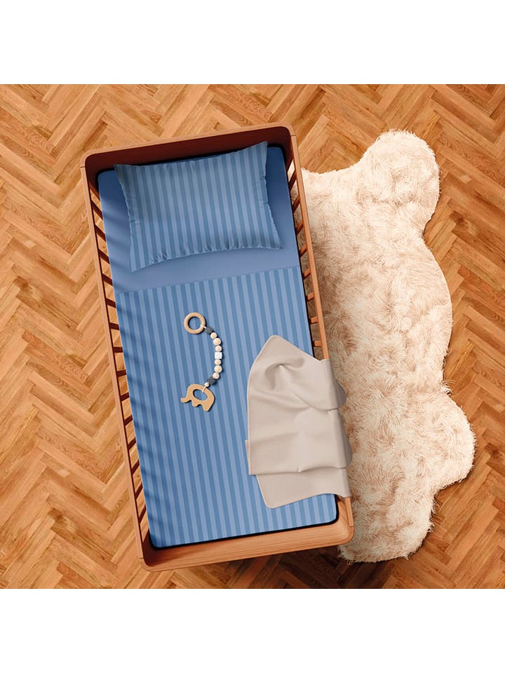 CXL by Christian Lacroix Komplet pościeli dziecięcej w kolorze niebieskim rozmiar: 80x120 cm