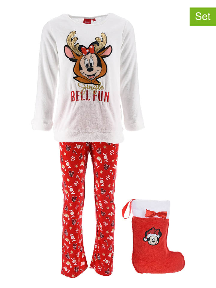 Disney Minnie Mouse 2-częściowy zestaw "Minnie" w kolorze biało-czerwonym rozmiar: 98