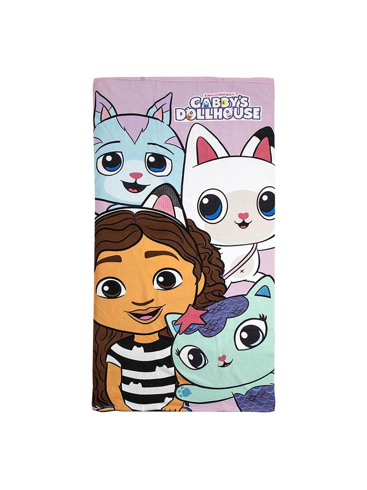 Gabby's Dollhouse Ręcznik plażowy "Gabby's Dollhouse" ze wzorem rozmiar: onesize