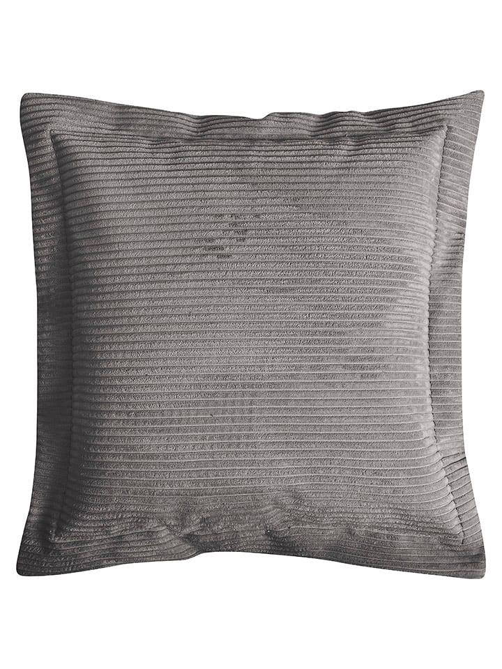 Magma Heimtex Poduszka "Shara" w kolorze antracytowym - 70 x 70 cm rozmiar: onesize