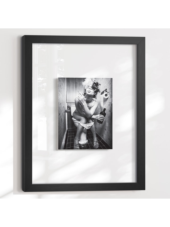 Orangewallz Druk artystyczny "After Party" w ramce rozmiar: 30x40 cm