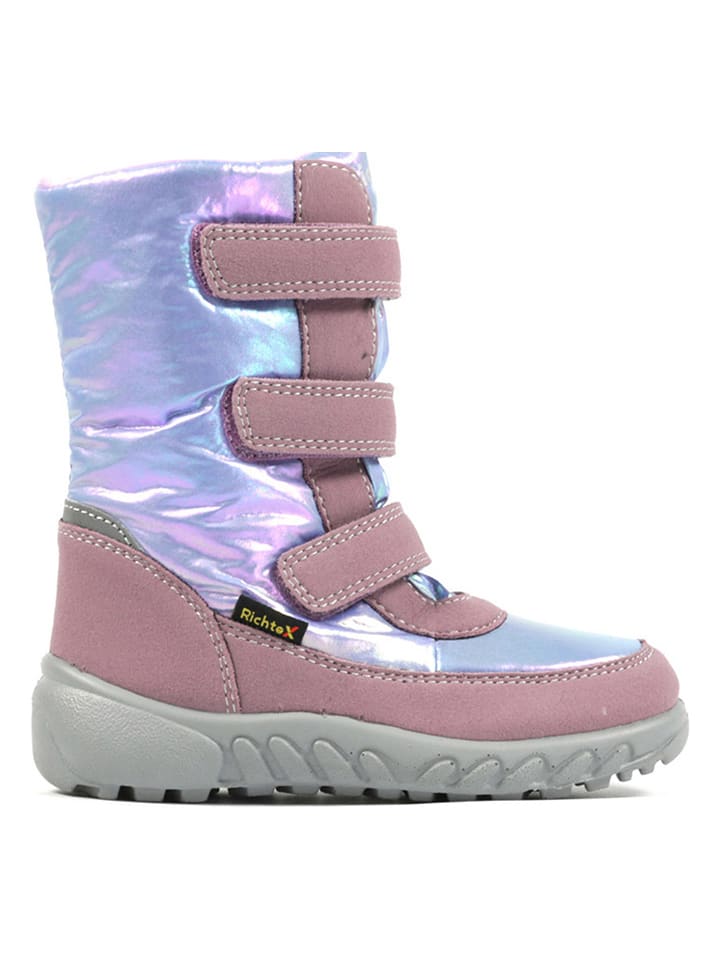 Richter Shoes Kozaki zimowe "Husky" w kolorze jasnoróżowym rozmiar: 34