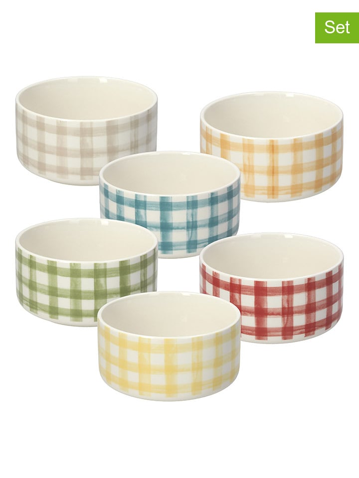 Tognana Miski (6 szt.) w różnych kolorach - Ø 13 cm rozmiar: onesize