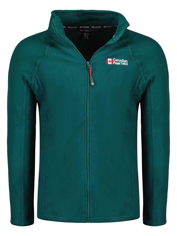 Canadian Peak Kurtka polarowa w kolorze zielonym rozmiar: 176