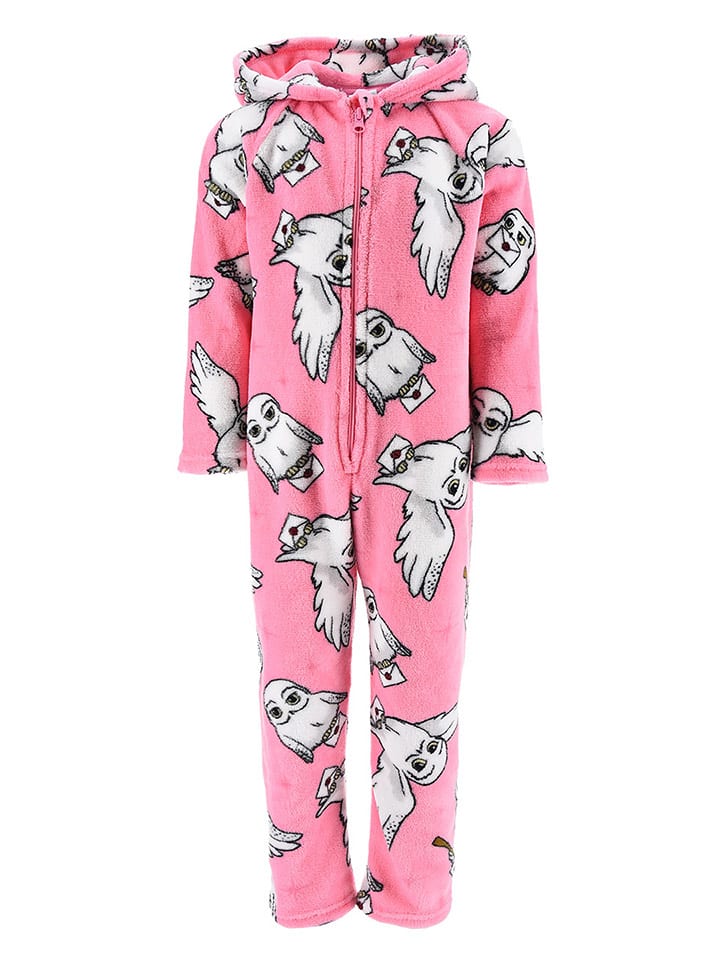 Harry Potter Piżama "Harry Potter" w kolorze jasnoróżowym rozmiar: 128