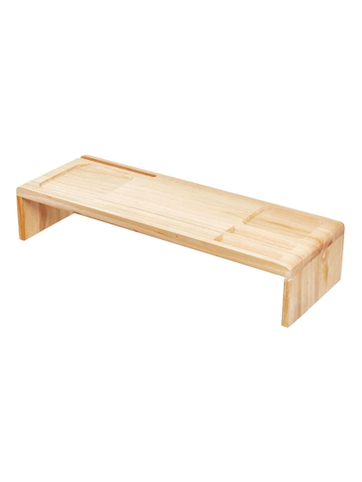 Idesign Organizer-stolik "Eco Office" w kolorz jasnobrązowym - 54,6 x 10,8 x 19 cm rozmiar: onesize