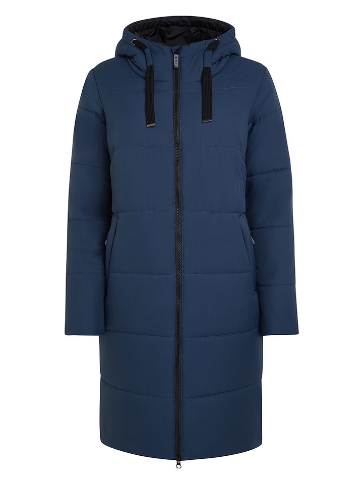 elkline Płaszcz zimowy "Comfort" w kolorze niebieskim rozmiar: 42