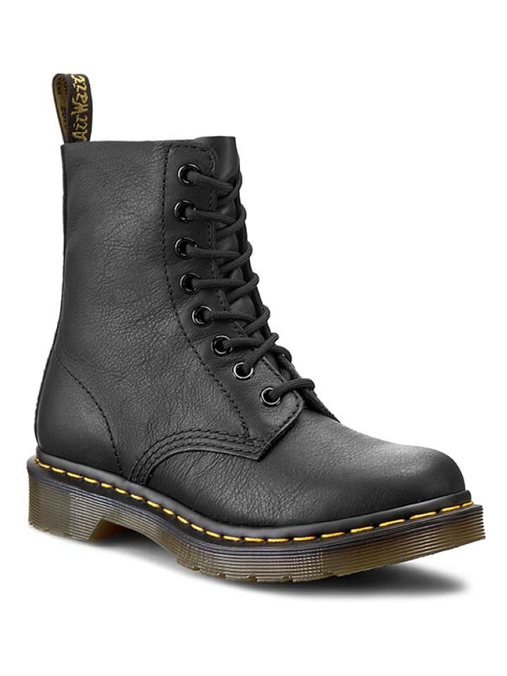 Dr. Martens Skórzane botki w kolorze czarnym rozmiar: 43
