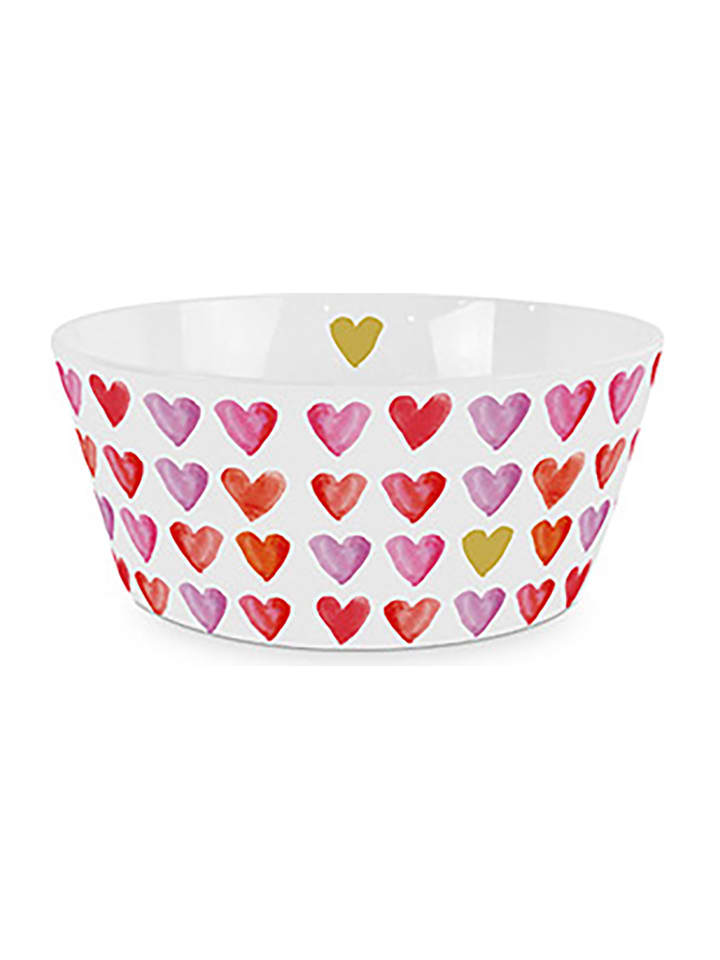 ppd Miska "Aquarell Hearts" ze wzorem - 650 ml rozmiar: onesize