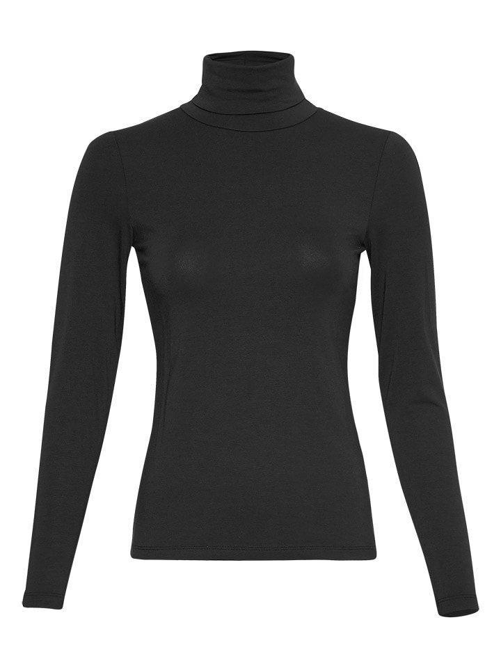 MOSS COPENHAGEN Golf "Olivie" w kolorze czarnym rozmiar: XL