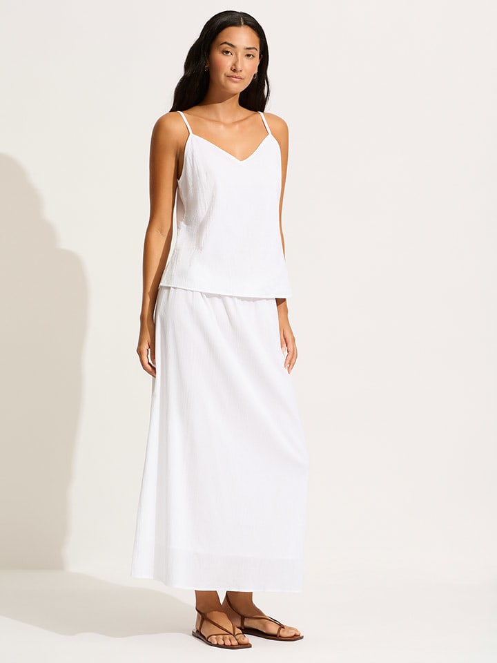 Seafolly Spódnica w kolorze białym rozmiar: M