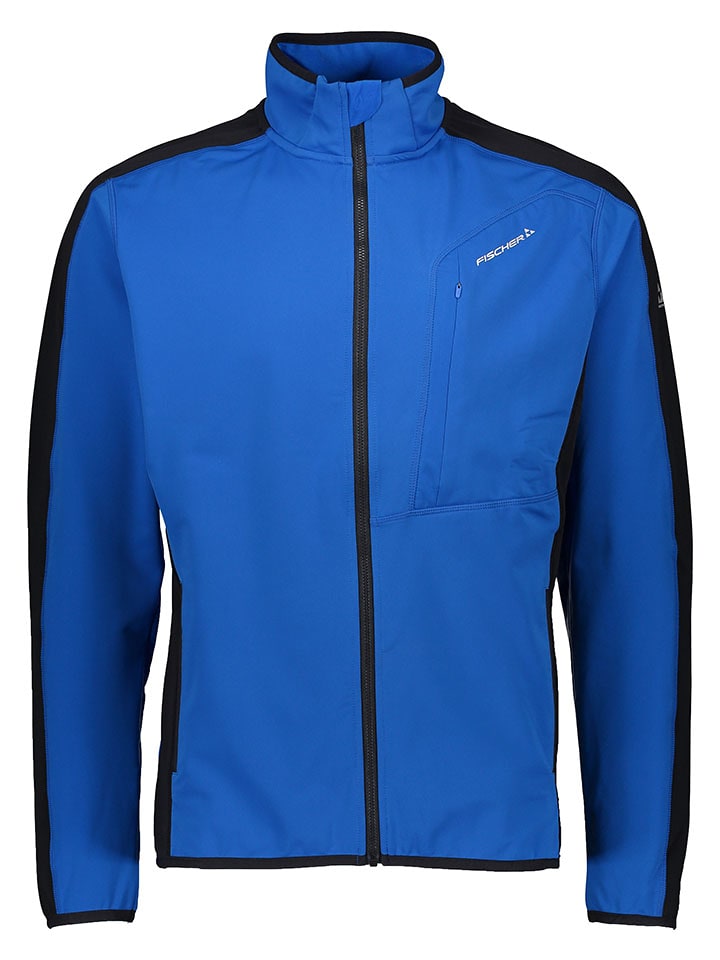 Fischer Kurtka softshellowa w kolorze niebieskim rozmiar: 3XL