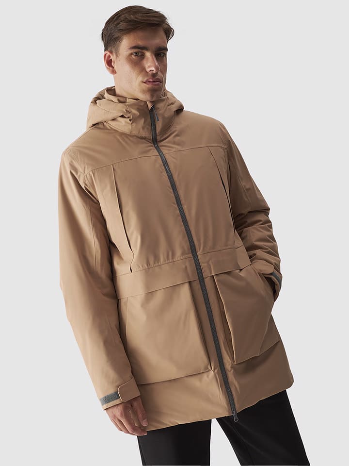 4F Kurtka funkcyjna w kolorze jasnobrązowym rozmiar: XXL