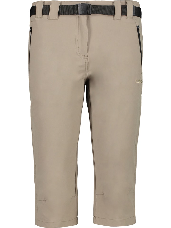 CMP Spodnie trekkingowe w kolorze beżowym rozmiar: 34