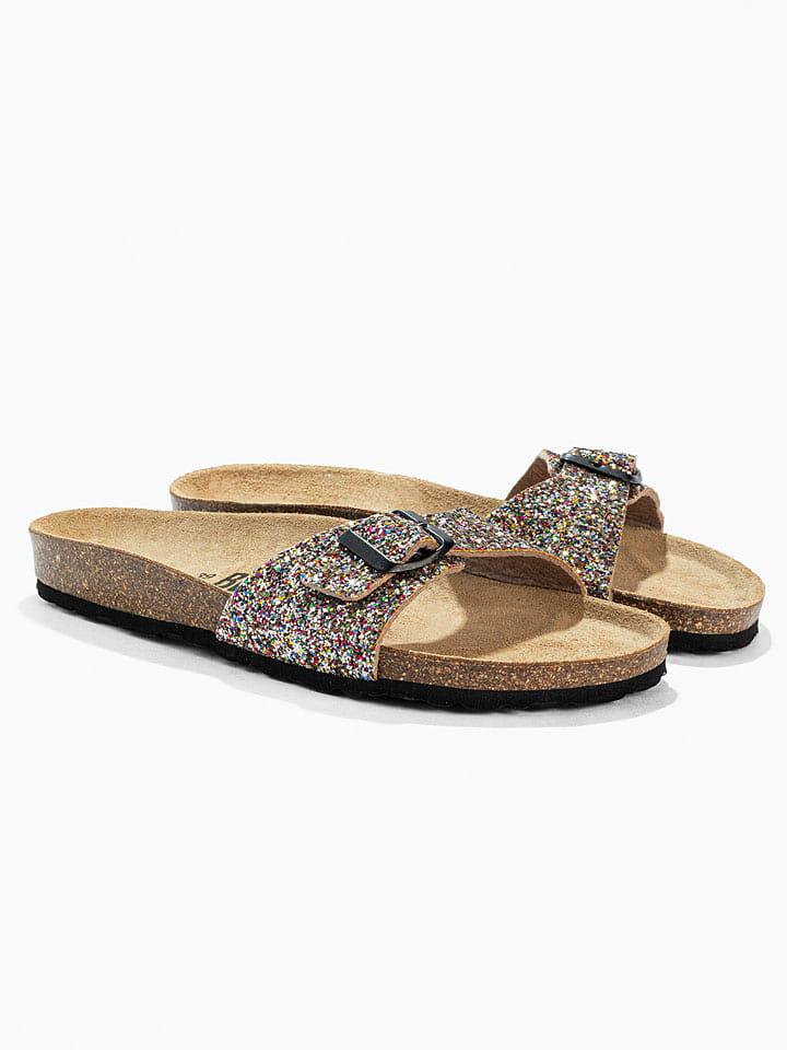 Bluebay Klapki "Anthemis" ze wzorem rozmiar: 37