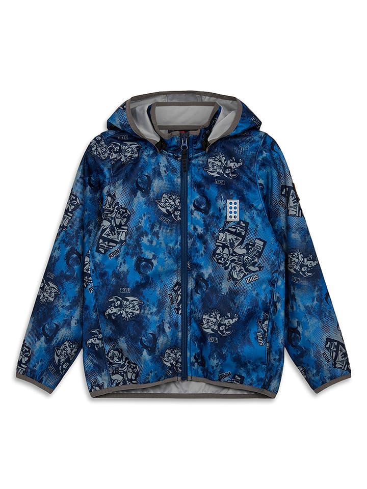 LEGO Kurtka softshellowa w kolorze niebieskim rozmiar: 152