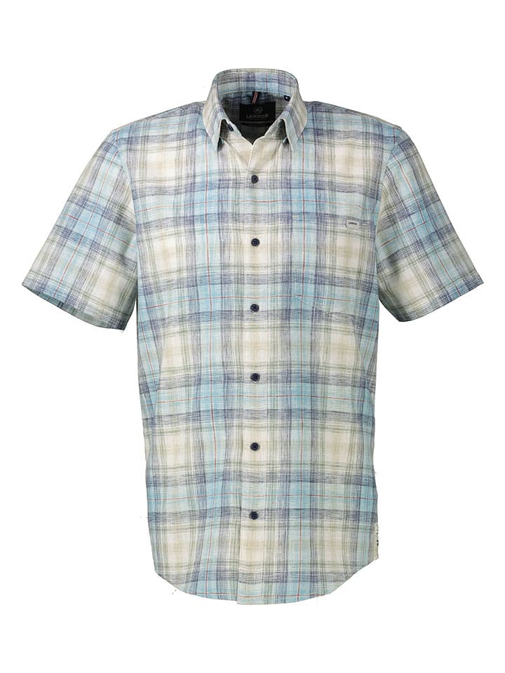 Lerros Koszula w kolorze żółto-błękitnym rozmiar: M