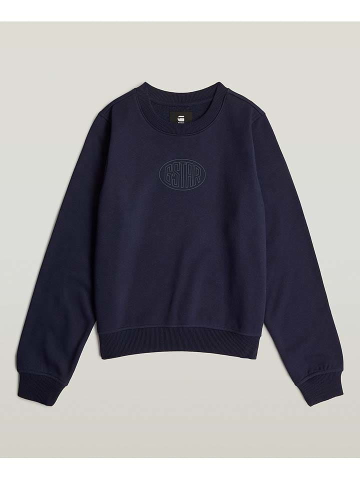 G-Star Bluza w kolorze granatowym rozmiar: S