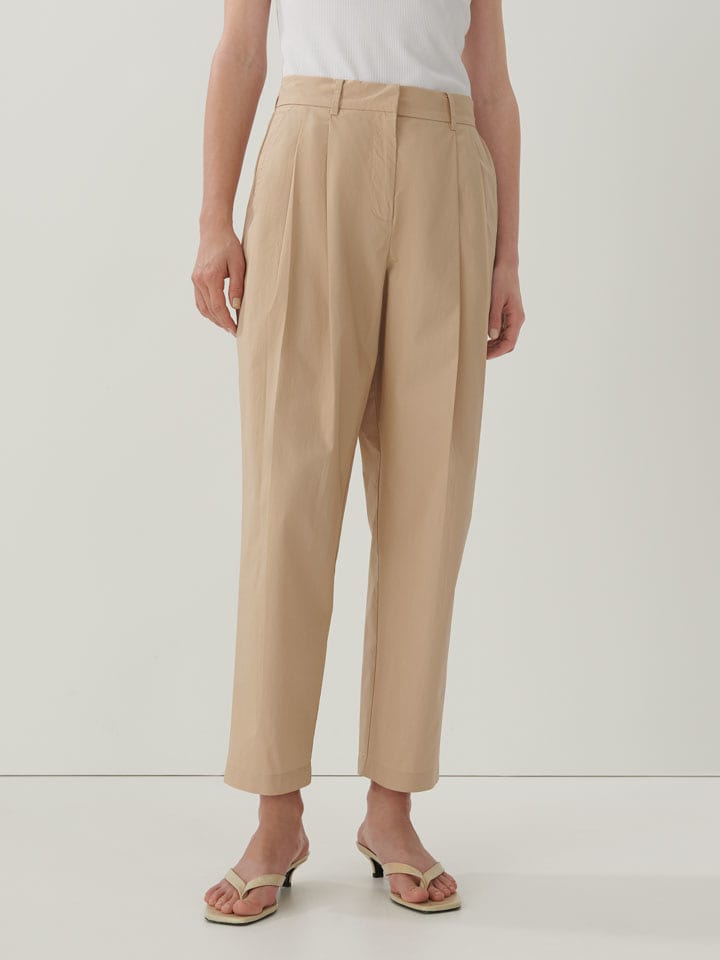 Someday Spodnie w kolorze beżowym rozmiar: 40