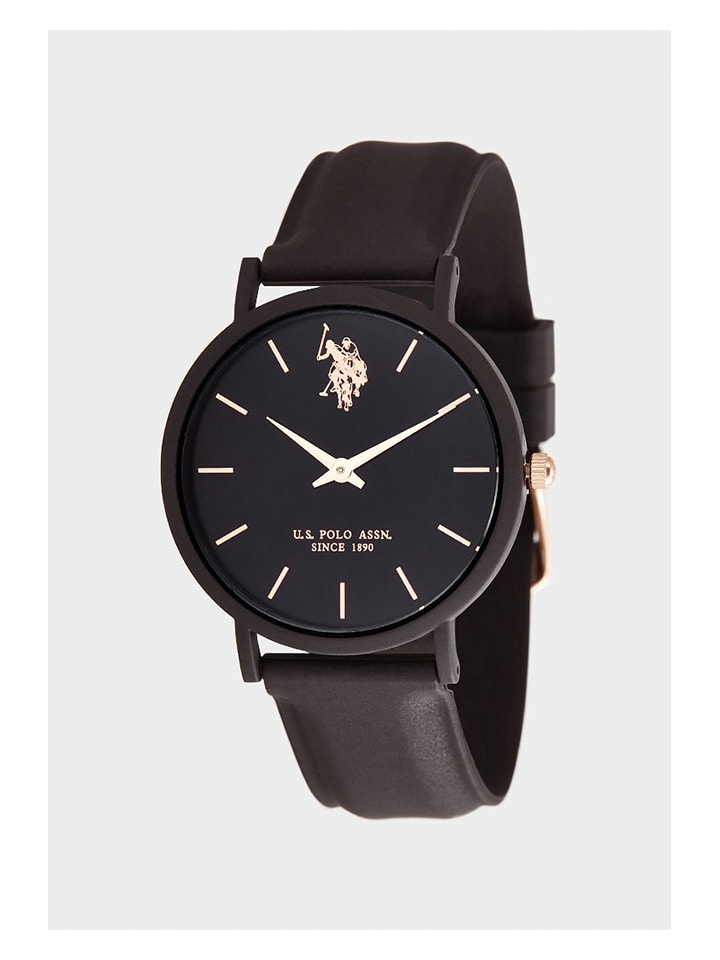 U.S. Polo Assn. Zegarek kwarcowy w kolorze czarnym rozmiar: onesize