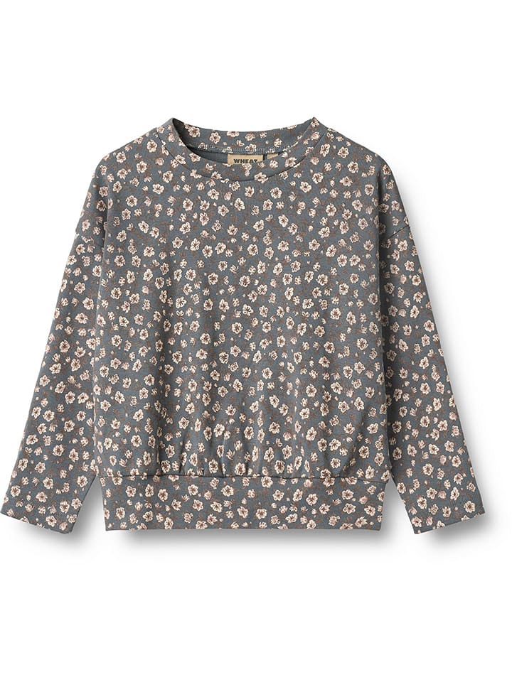 Wheat Koszulka "Beathe" w kolorze szarym rozmiar: 98