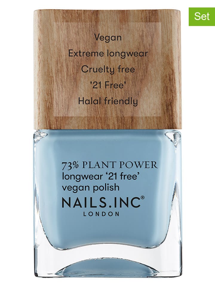 Nails.Inc Lakiery do paznokci (2 szt.) "Plant - Clean To The Core" - po 14 ml rozmiar: onesize