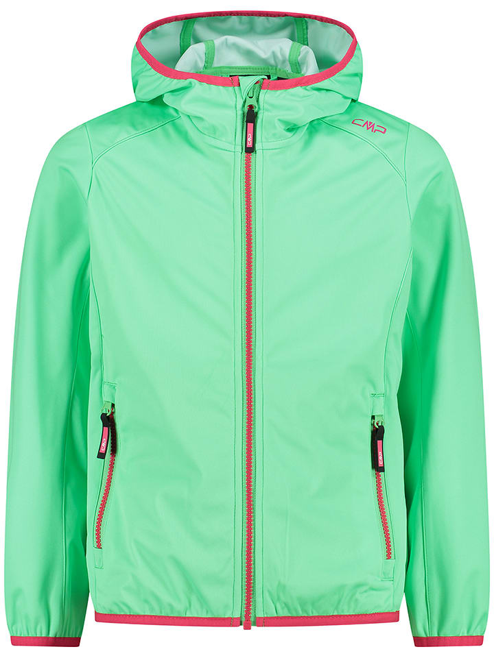 CMP Kurtka softshellowa w kolorze zielonym rozmiar: 116