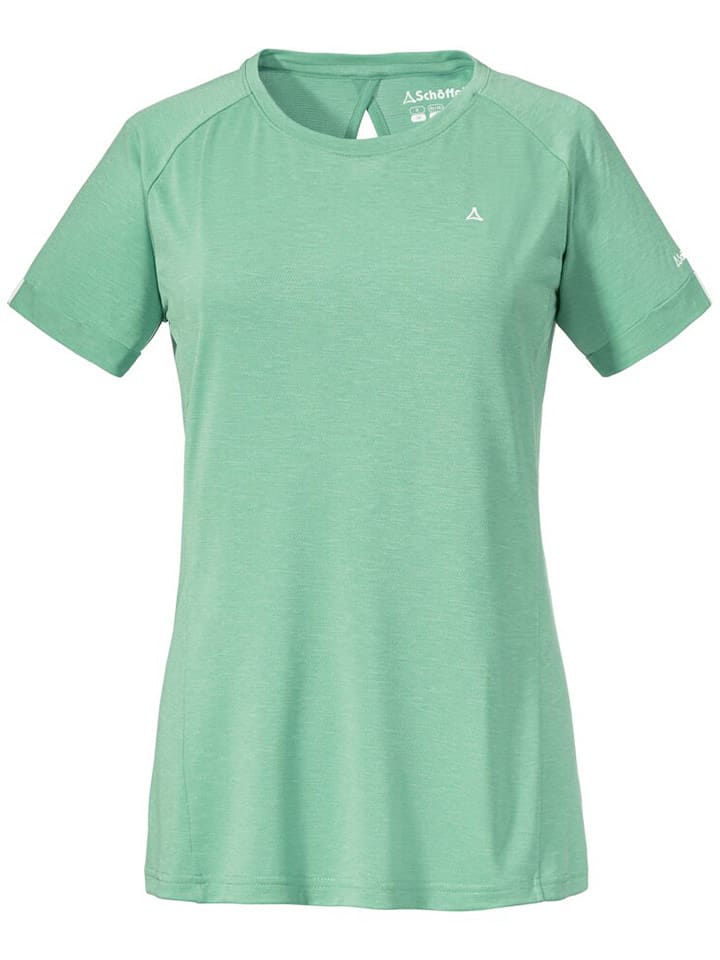 Schöffel Koszulka funkcyjna "Boise2" w kolorze zielonym rozmiar: 36