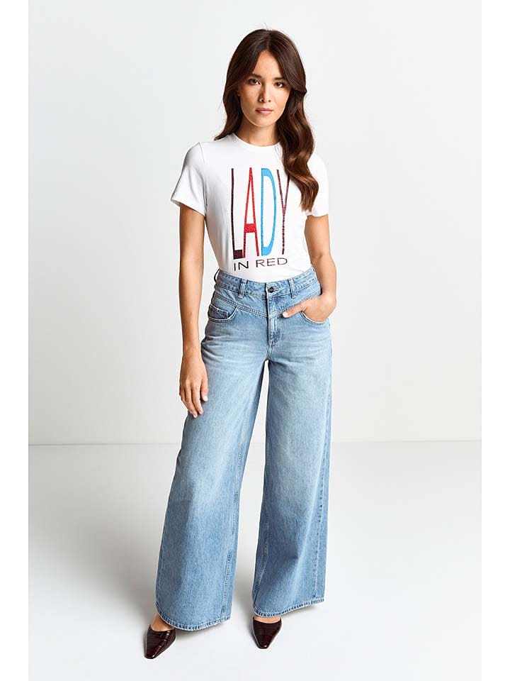 Rich & Royal Koszulka w kolorze białym rozmiar: M