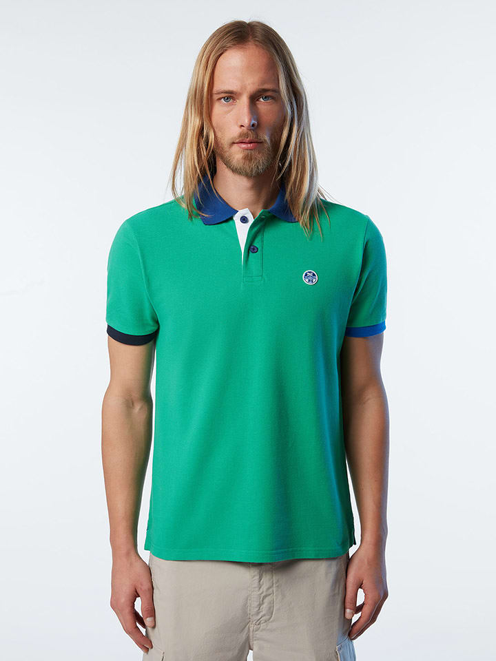 North Sails Koszulka polo w kolorze jasnozielonym rozmiar: XXL