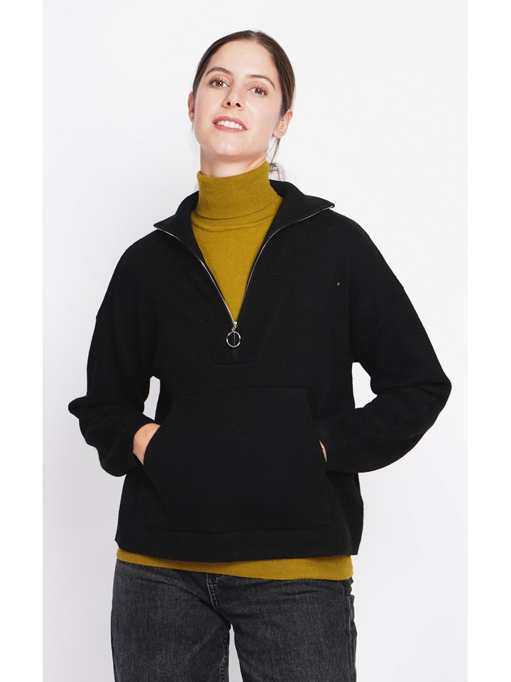 ASSUILI Sweter w kolorze czarnym rozmiar: 36