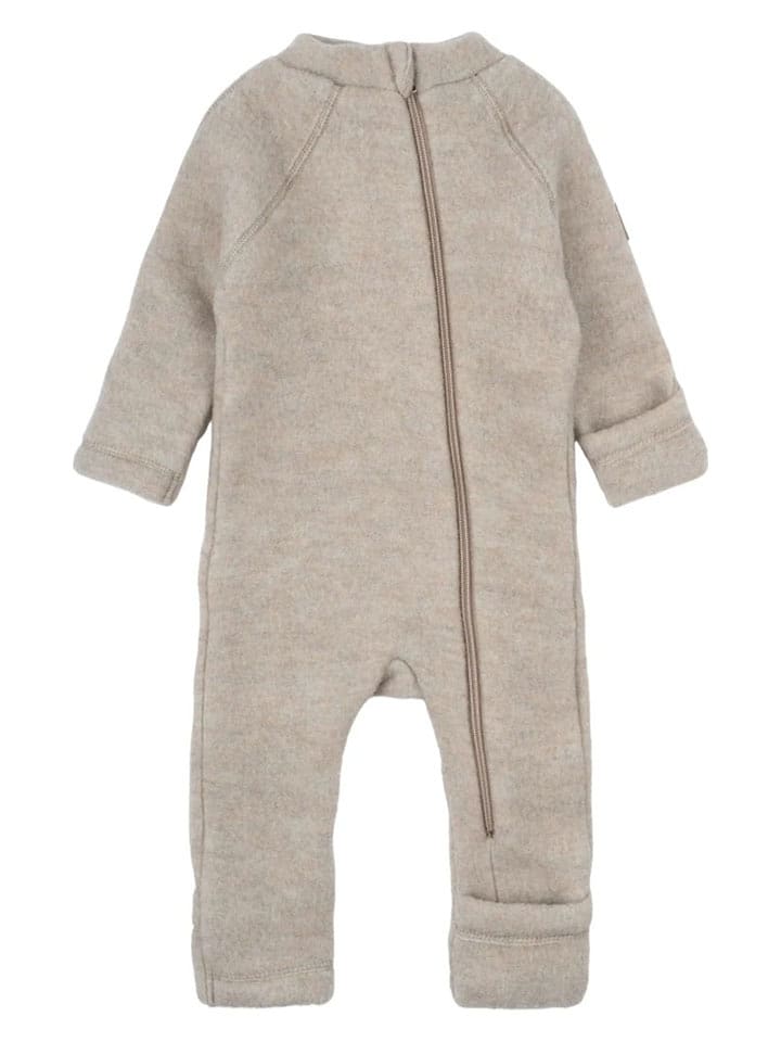 mikk-line Wełniany kombinezon w kolorze beżowym rozmiar: 62