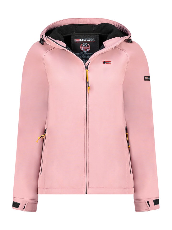 Geographical Norway Kurtka softshellowa "Tamilalor" w kolorze jasnoróżowym rozmiar: M