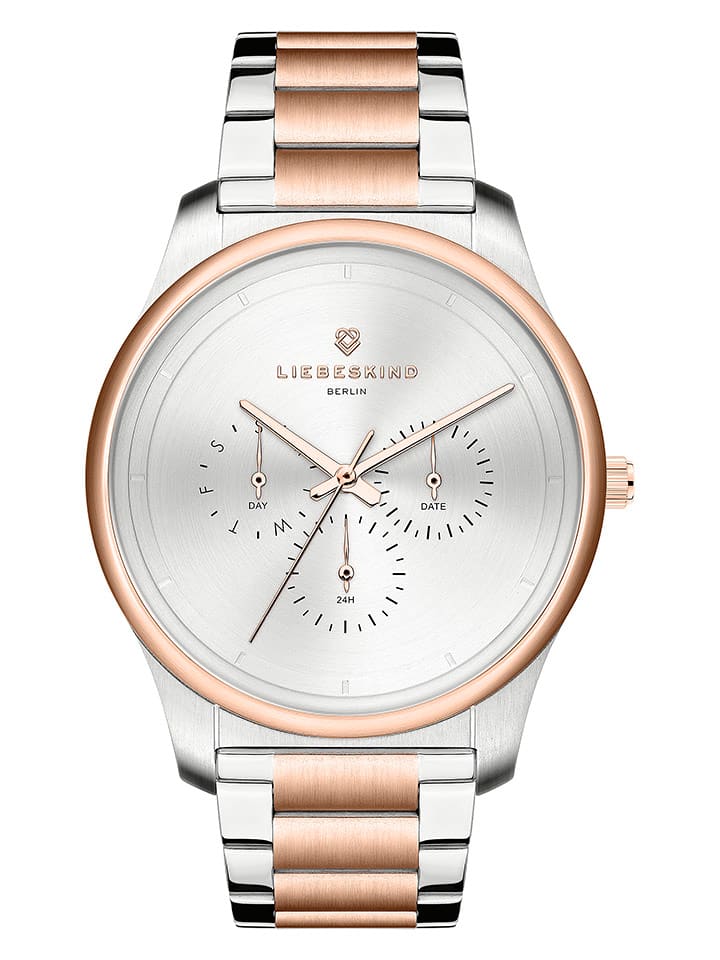 Liebeskind Chronograf w kolorze różowozłoto-srebrnym rozmiar: onesize